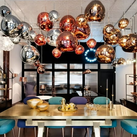 Arturesthome Dynamic Surface Pendant Light For Living Room