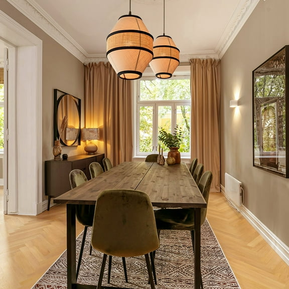 Arturesthome Japanese Restaurant Fabric Pendant Chandelier Designer New Chinese Style B&B Loft Living Room Wabi-sabi Lamp Fixture