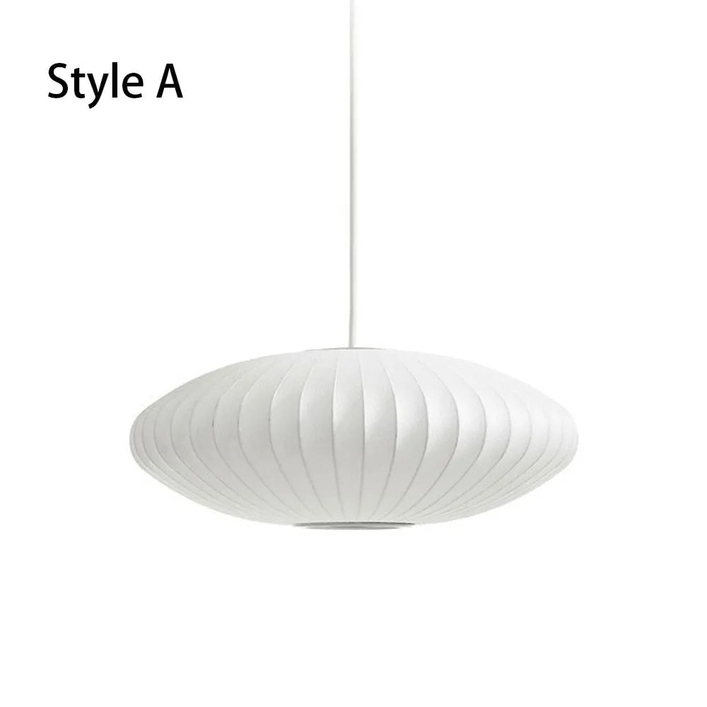 Arturesthome Japanese Style Fabric Pendant Light Restaurant Lamp Lantern Staircase Chandelier