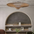 thumbnail image 1 of Arturesthome Large Modern Rattan Pendant Light Ceiling Lampshade 60CM, 1 of 11