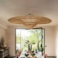 thumbnail image 1 of Arturesthome Large Modern Rattan Pendant Light Ceiling Lampshade 80CM, 1 of 10