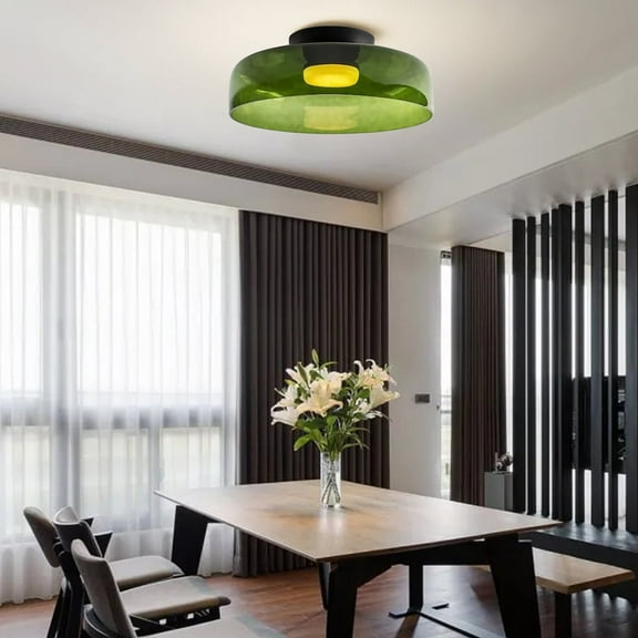 Arturesthome Medieval Flush Mount Glass Ceiling Lamp Design