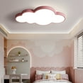 thumbnail image 1 of Arturesthome Modern LED Ceiling Lighting Fixture Cloud Shaped Design Chandelier with Remote, Flush Mount Dimmable Ceiling Lights, 1 of 15