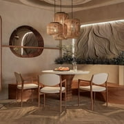 Arturesthome New Hand Knitted Rattan Pendant Lights