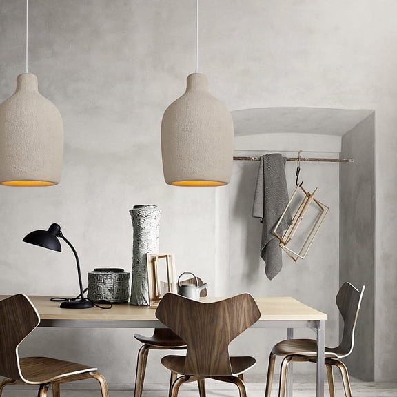 Arturesthome Retro Industrial Style Resin Pendant Lamps