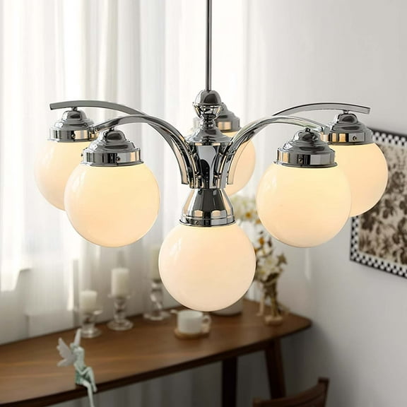 Arturesthome Retro Salamanca Round Glass Chandelier Lights