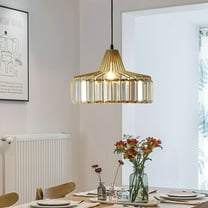 Arturesthome Simple Modern Crystal Chandelier Nordic Small Metal Pendant Light Restaurant Lamp
