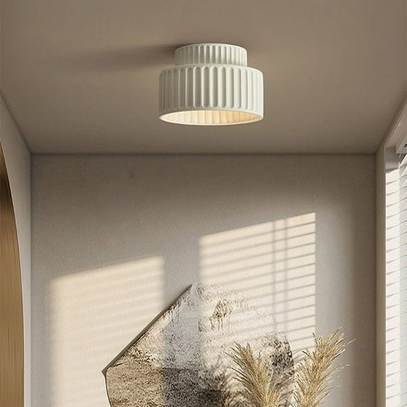 Arturesthome Vintage Style Semi Flush Mount Ceiling Light