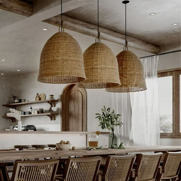 Arturesthome Wabi Sabi style Japanese bar table lamp retro chandelier for livingroom