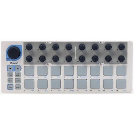 Arturia - BeatStep USB MIDI Drum Controller and 16-Step Analog Sequencer