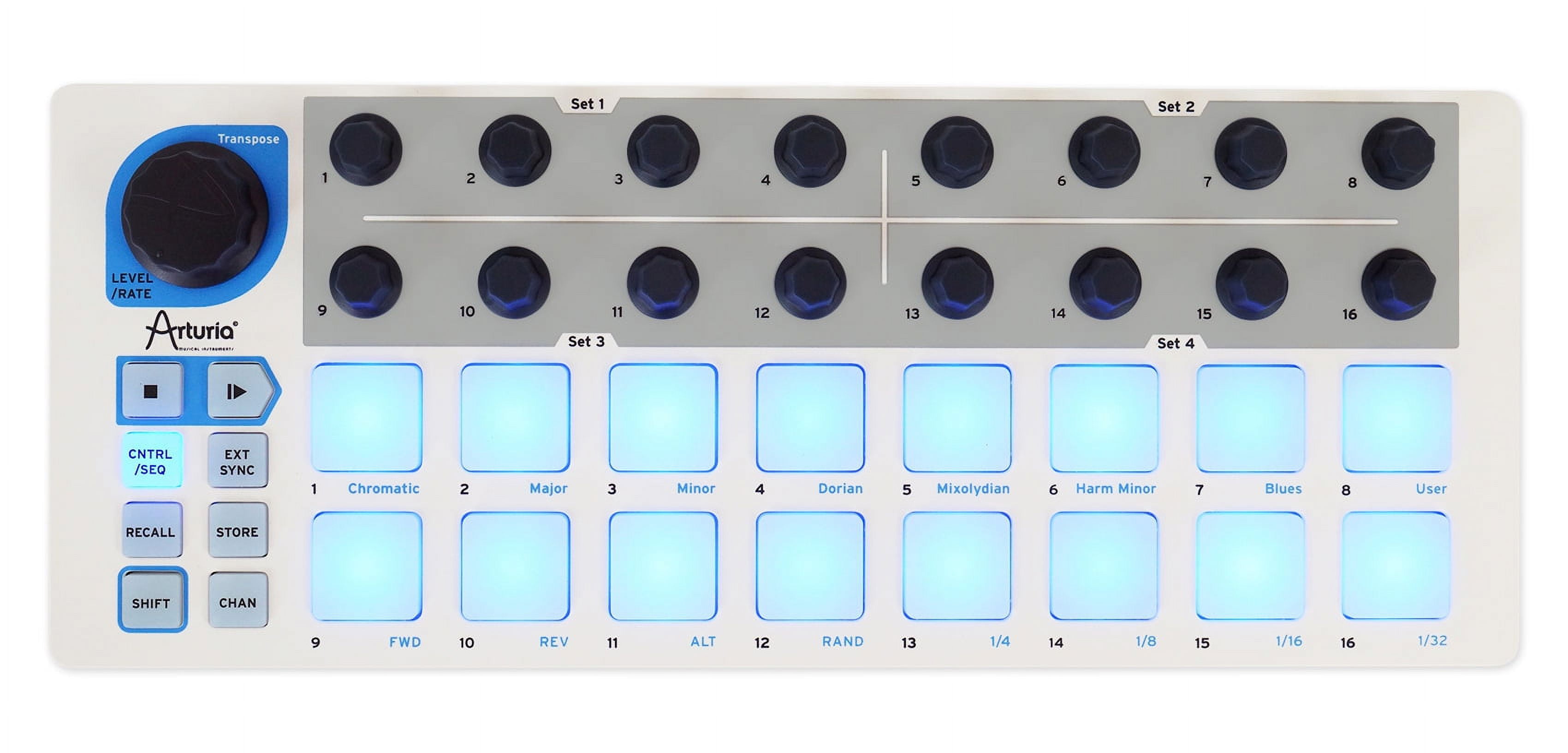 Arturia BeatStep Music Equipment: 16-Step Analog Sequencer
