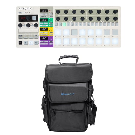 Arturia BeatStep Pro Sequencer Midi USB DJ Recording Pad Controller + Backpack