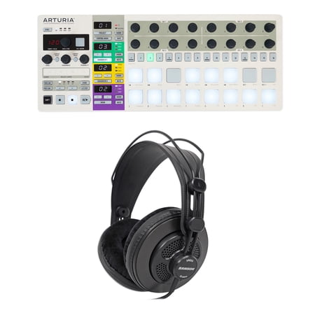 Arturia BeatStep Pro Sequencer Midi USB DJ Recording Pad Controller + Headphones