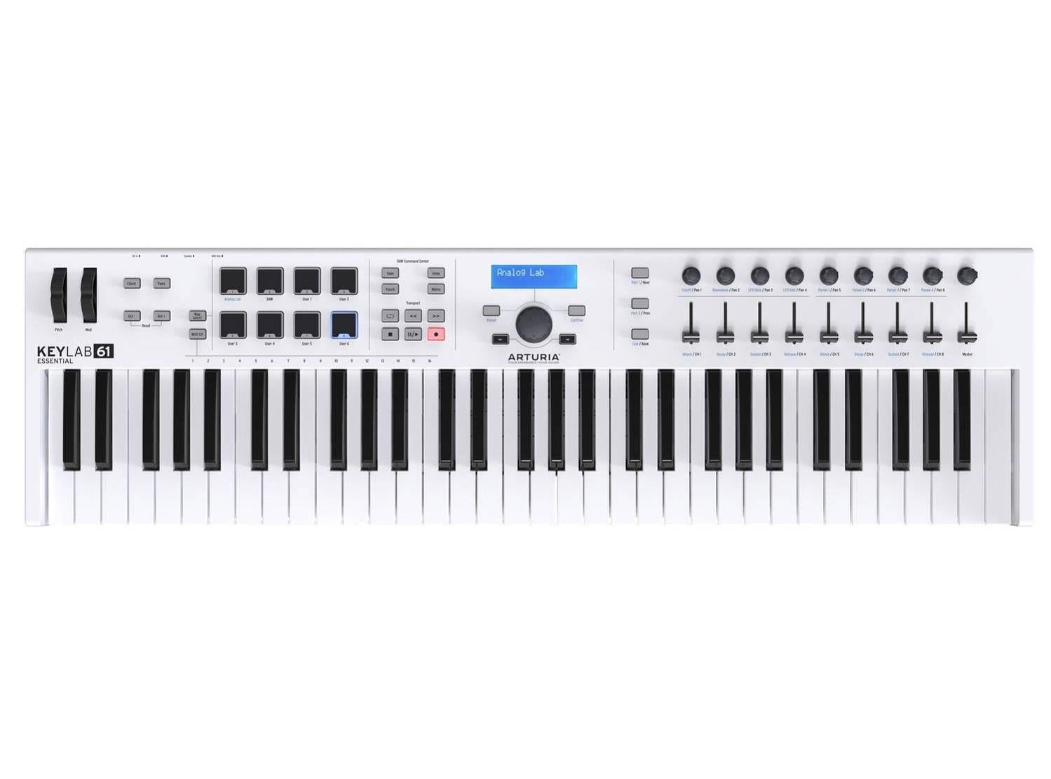 Arturia KeyLab 61 Essential MIDI Controller - Walmart.com