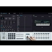 Arturia KeyLab 88 MkII Hammer-Action MIDI Controller and Software, White Version II