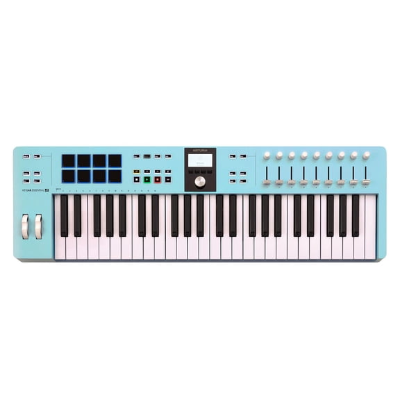Arturia KeyLab Essential 49 mk3 Aquamarine Special Edition 49-Key Universal MIDI Keyboard Controller