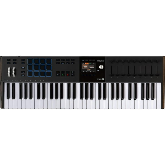 Arturia KeyLab 61 mk3 61-Key USB MIDI Controller Keyboard, Black