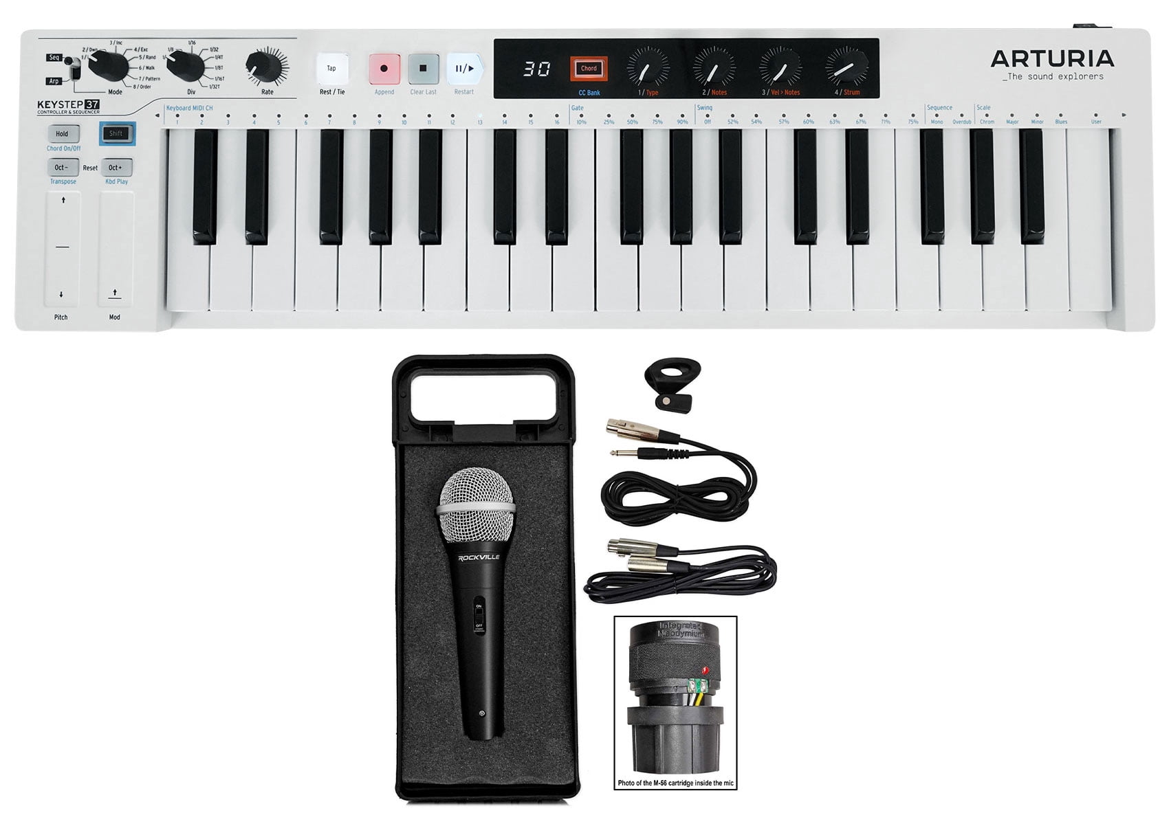 Usb Sequencer Arturia KeyStep 37-Key Sequencer USB MIDI DJ/Studio Keyboard Controller ...