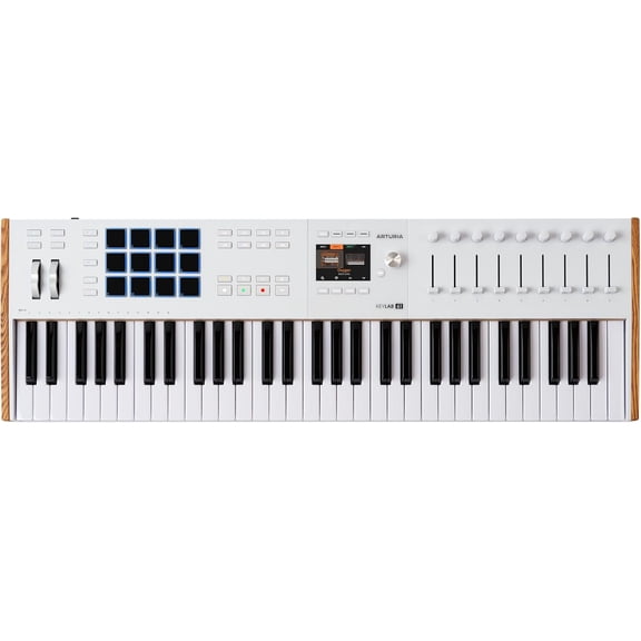 Arturia Keylab Mk3 61-key Midi Controller - White