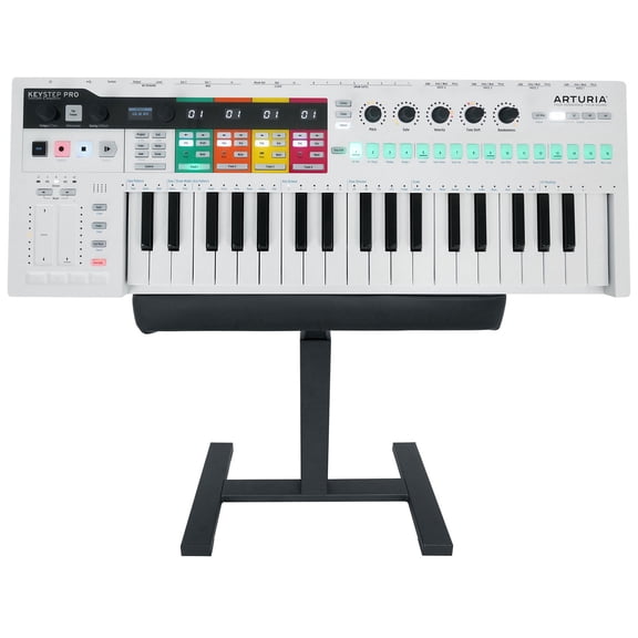 Arturia Keystep Pro Sequencer 37-Key Midi USB Keyboard Controller+Air Lift Bench