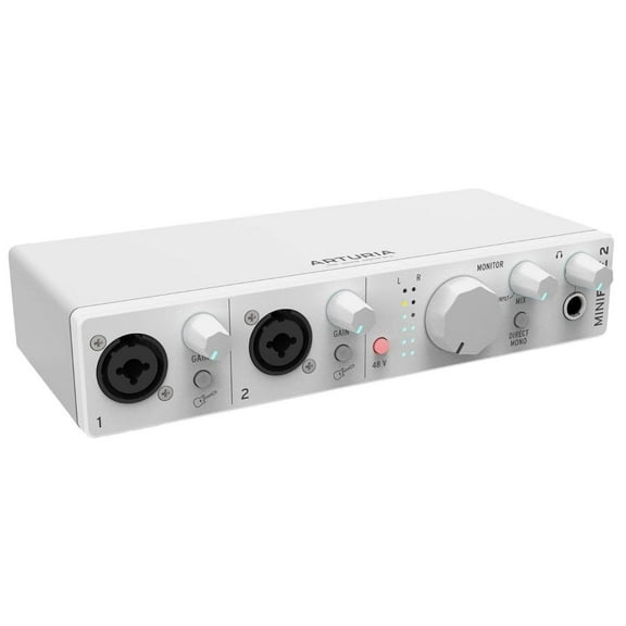 Arturia MINIFUSE-2-WHITE Flexible Dual Audio Interface in White
