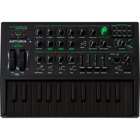 Arturia MicroBrute UFO Analog Synthesizer
