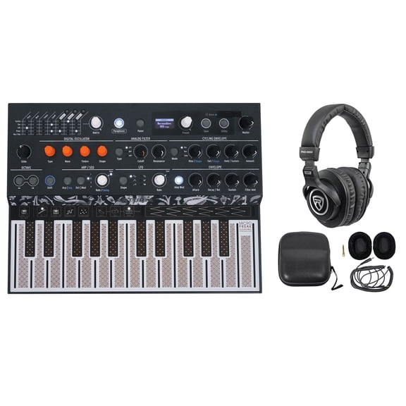 Arturia MicroFreak 25-Key USB MIDI Experimental Hybrid Synthesizer + Headphones