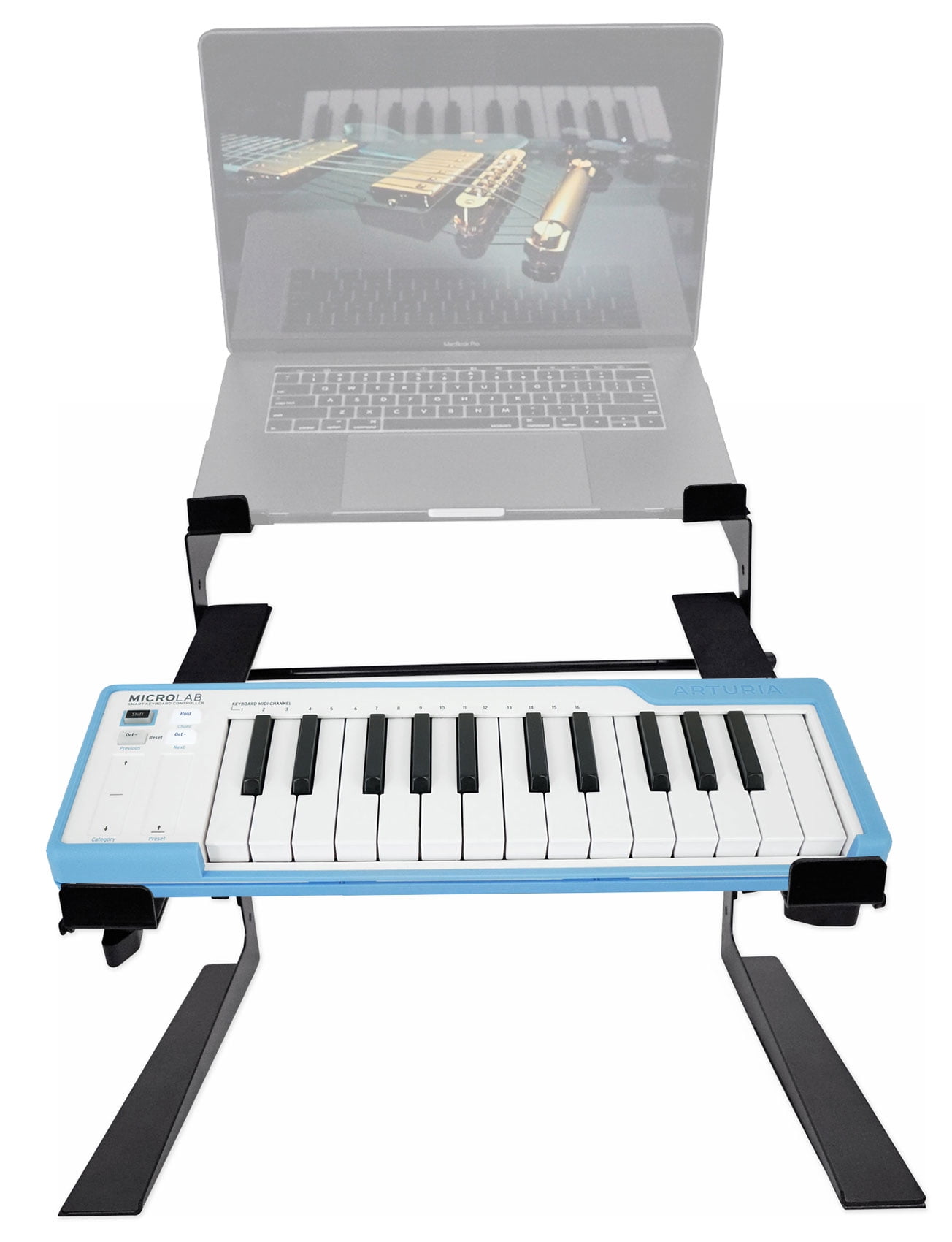 Arturia MicroLab Blue Music Production MIDI 25-Key Keyboard