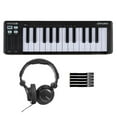 thumbnail image 1 of Arturia MicroLab mk3 Black Ultra-Compact MIDI Controller with Headphones Package, 1 of 9