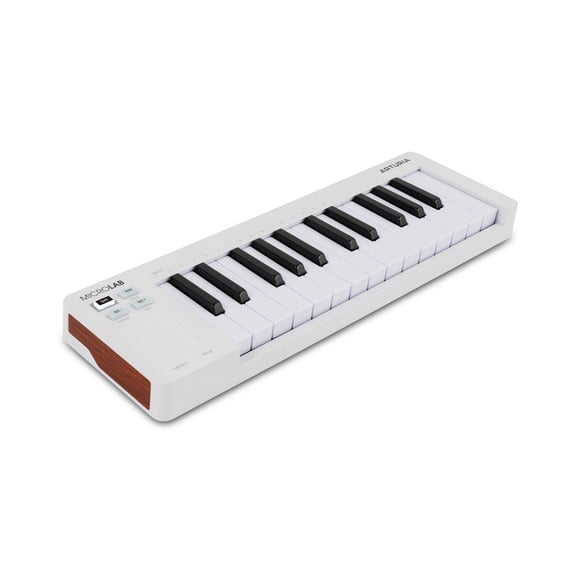 Arturia Microlab Mk3 25-key Usb Midi Controller - White