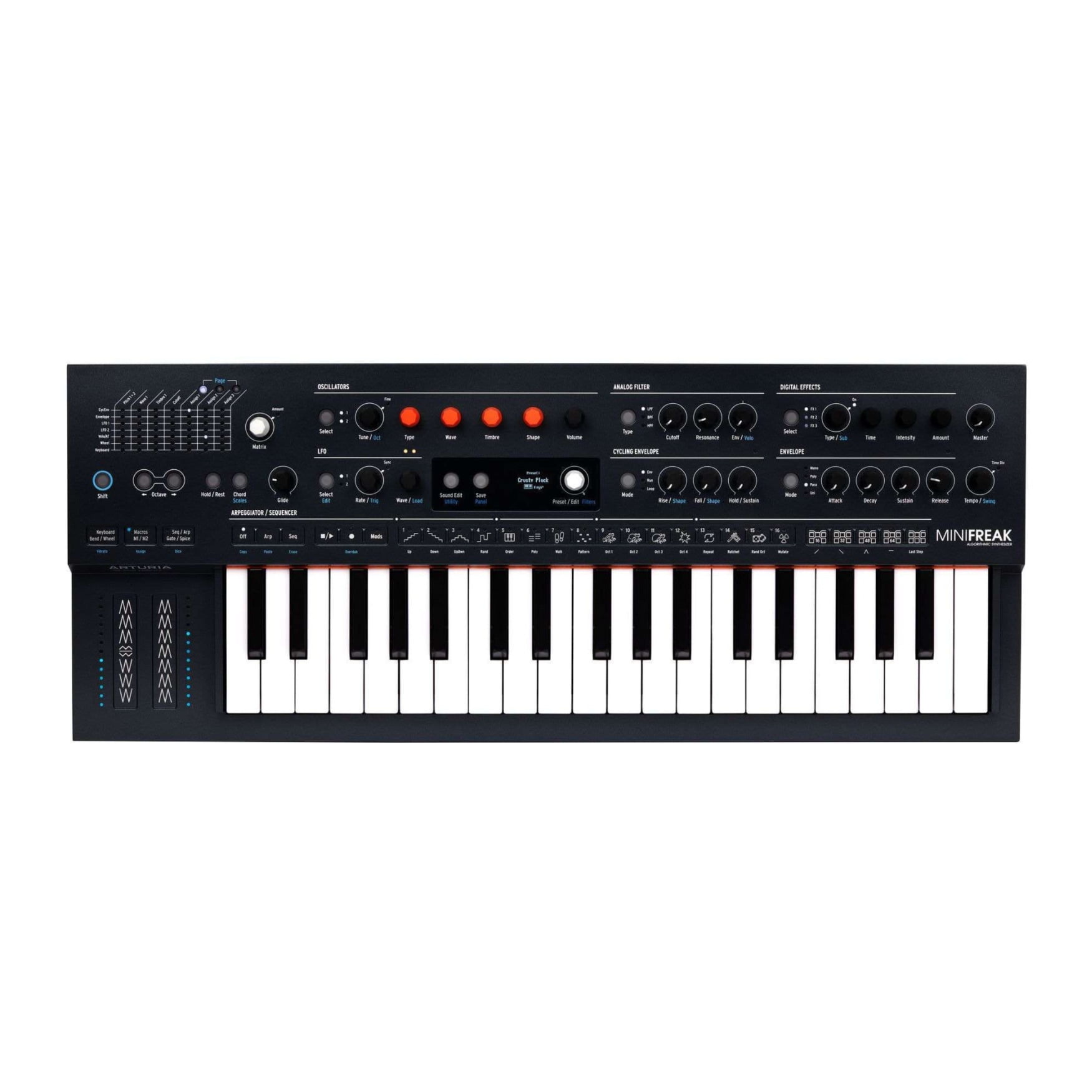 Arturia MiniFreak 37 Key Polyphonic Hybrid Keyboard