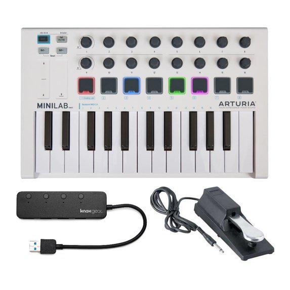 Arturia MiniLab MkII Universal MIDI Controller Bundle