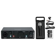 Arturia Minifuse 1 Black Portable Solo Audio USB Recording Interface and Microphone