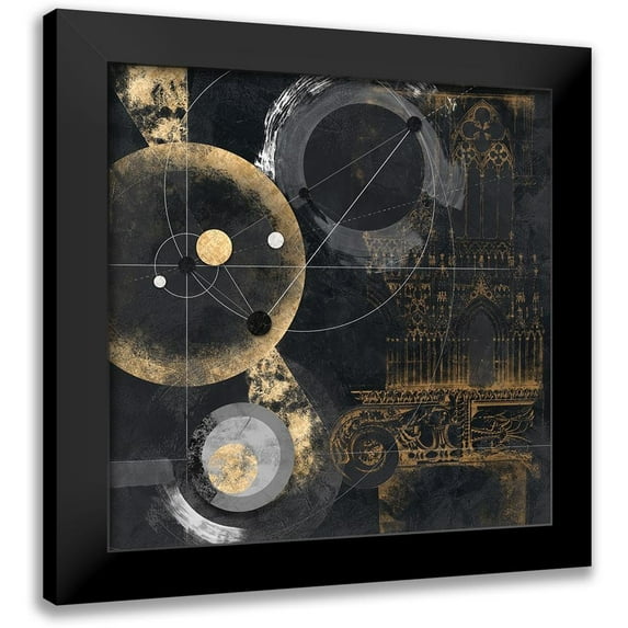 Arturo, Armenti 20x20 Black Modern Framed Museum Art Print Titled - Proporzione