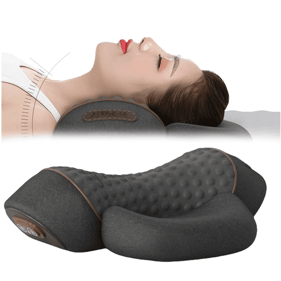 Artuvate Cervical Pillow, 3-in-1 Neck Massager & Relaxer with Heat, Deep Comfort Massage, Neck Stretcher for Gentle Daily Relaxation