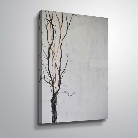 Artwall #3 In the Woods Where I Walk, Gallery Wrapped Canvas by Patricia Coulter