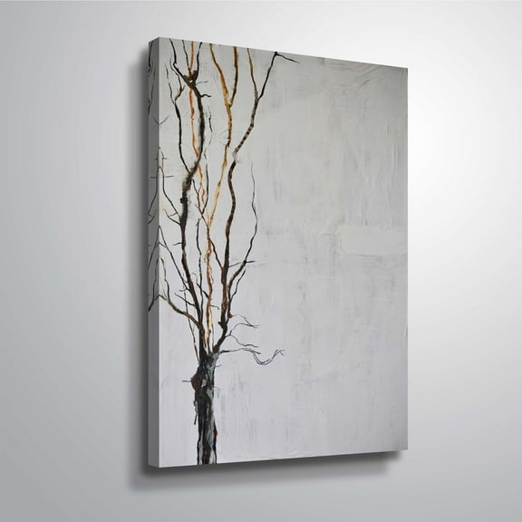 Artwall #3 In the Woods Where I Walk, Gallery Wrapped Canvas by Patricia Coulter