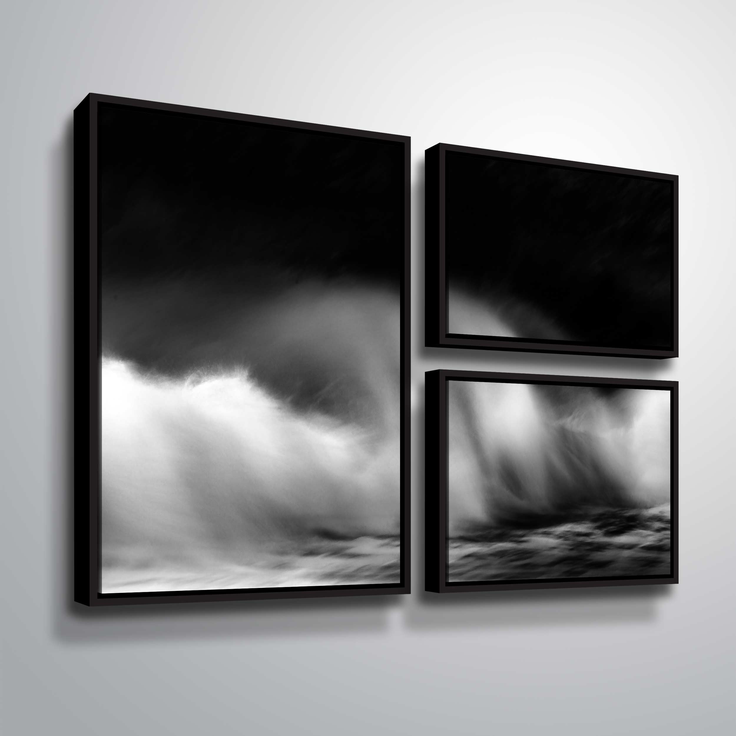 Artwall , 3 Piece Floater Framed Canvas Flag Set by Chris Tuff