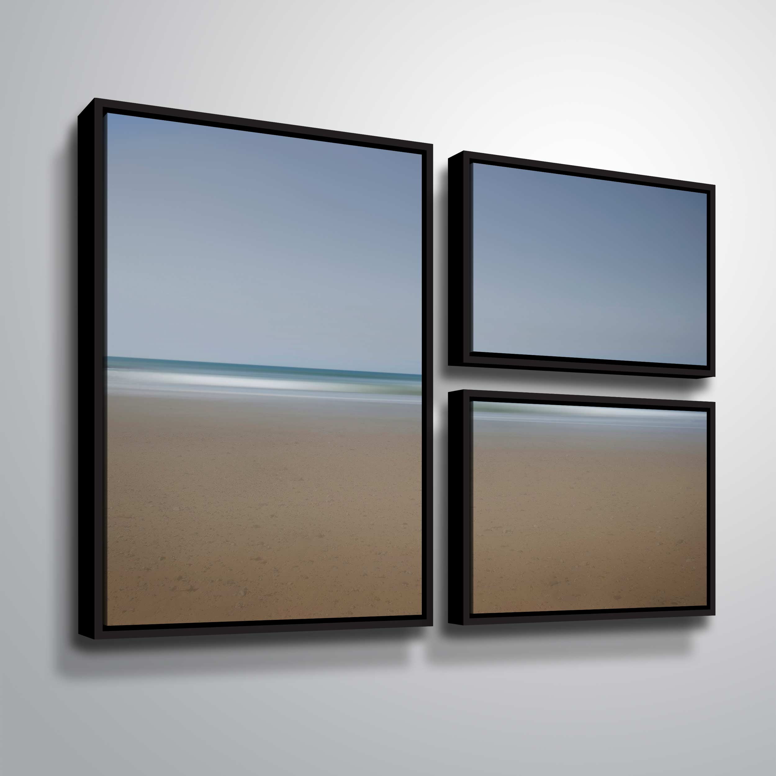 Artwall , 3 Piece Floater Framed Canvas Flag Set by Chris Tuff