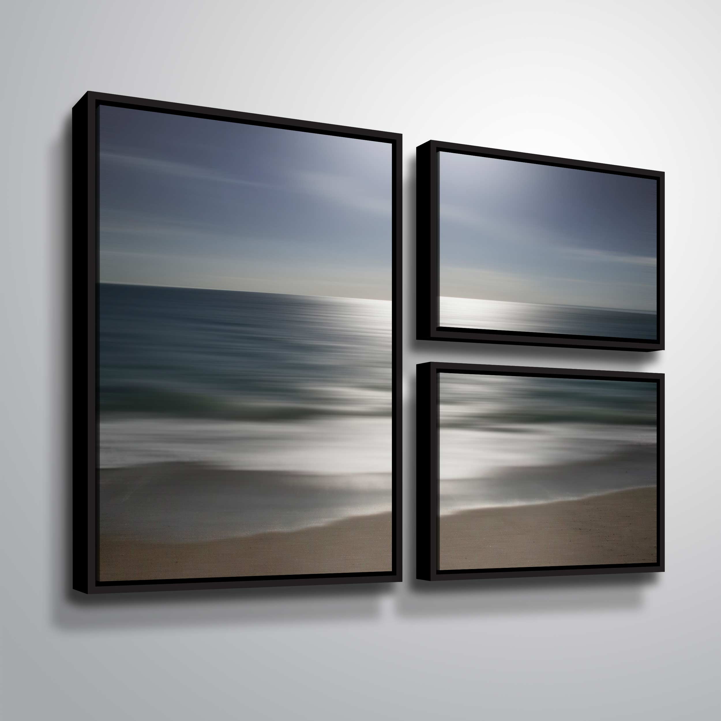 Artwall , 3 Piece Floater Framed Canvas Flag Set by Chris Tuff