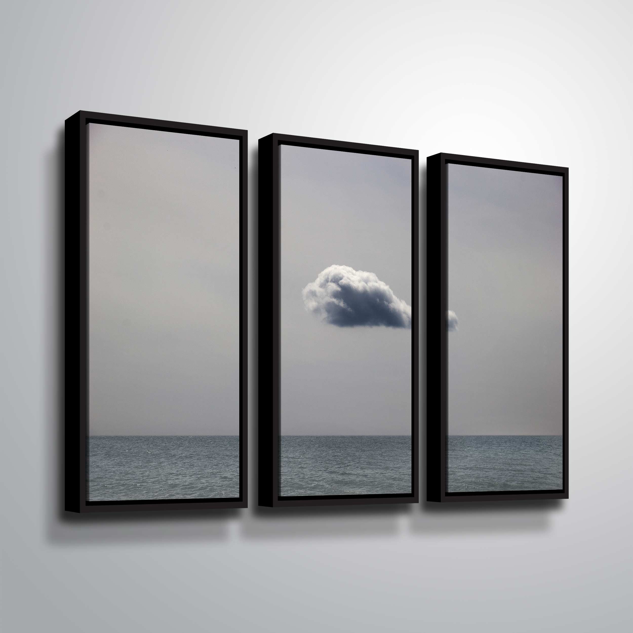 Artwall , 3 Piece Floater Framed Canvas Set by Chris Tuff