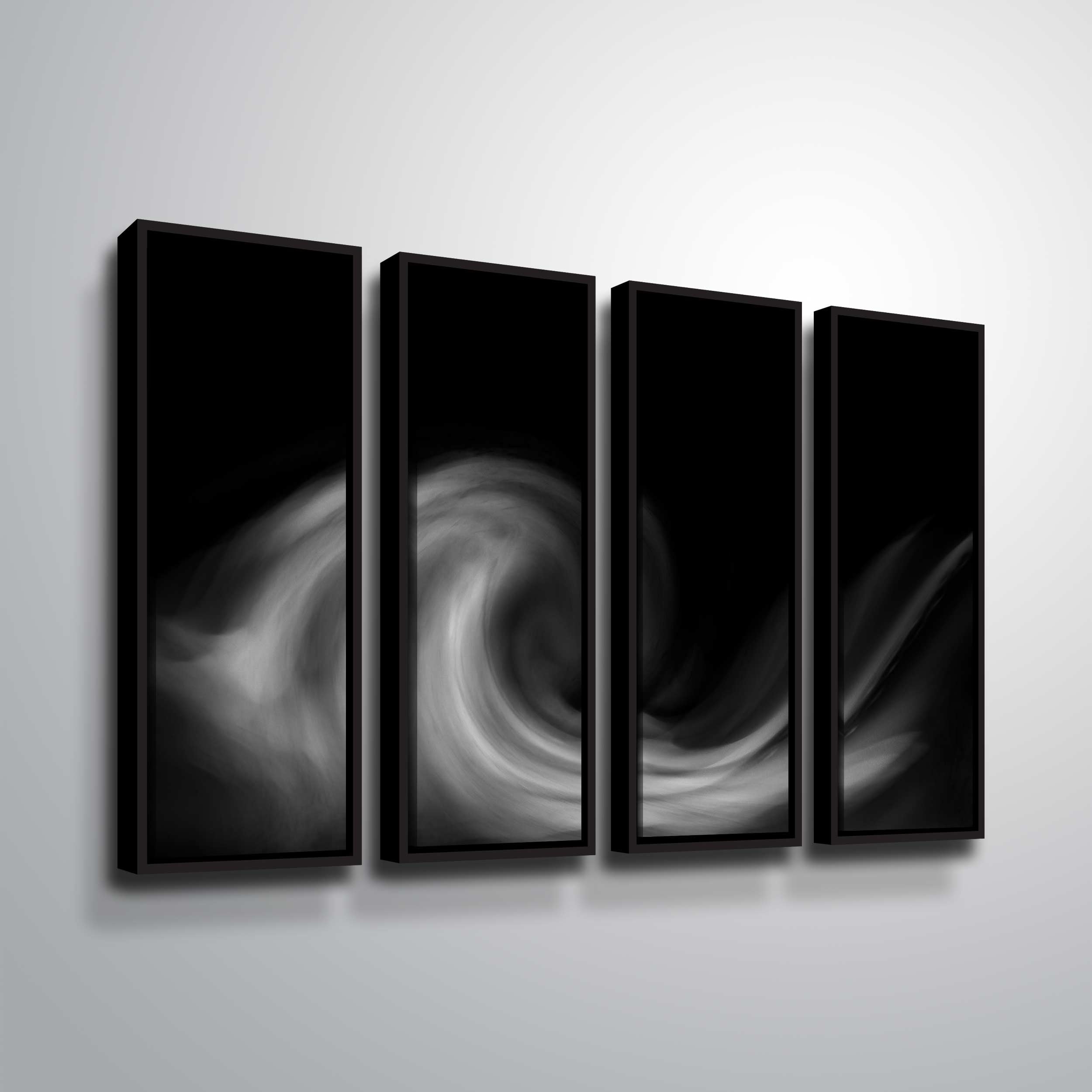 Artwall , 4 Piece Floater Framed Canvas Set by Chris Tuff