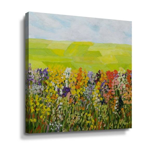 Artwall All Around the World, Gallery Wrapped Canvas by Allan Friedlander