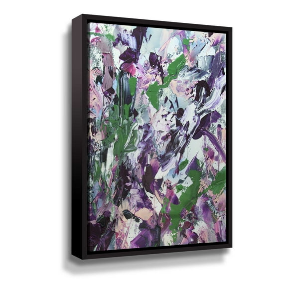 Artwall Be Still My Heart, Gallery Wrapped Floater-framed Canvas by Allan Friedlander