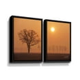 thumbnail image 1 of Artwall Broken, 2 Piece Floater Framed Canvas Set by Martin Podt, 1 of 3