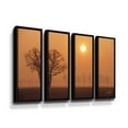 thumbnail image 1 of Artwall Broken, 4 Piece Floater Framed Canvas Set by Martin Podt, 1 of 3
