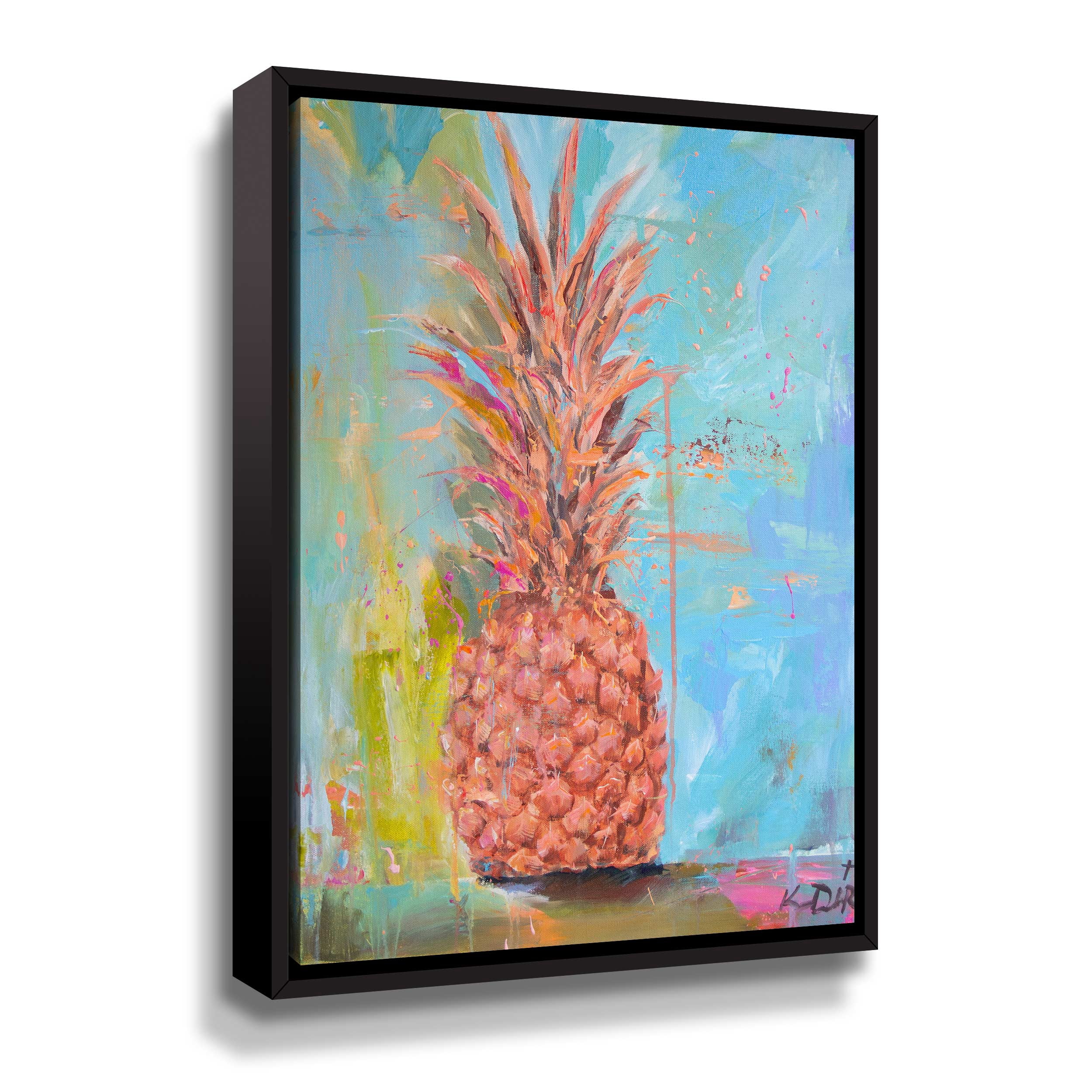 Artwall California Girl, Gallery Wrapped Floater-framed Canvas by Kym De Los Reyes