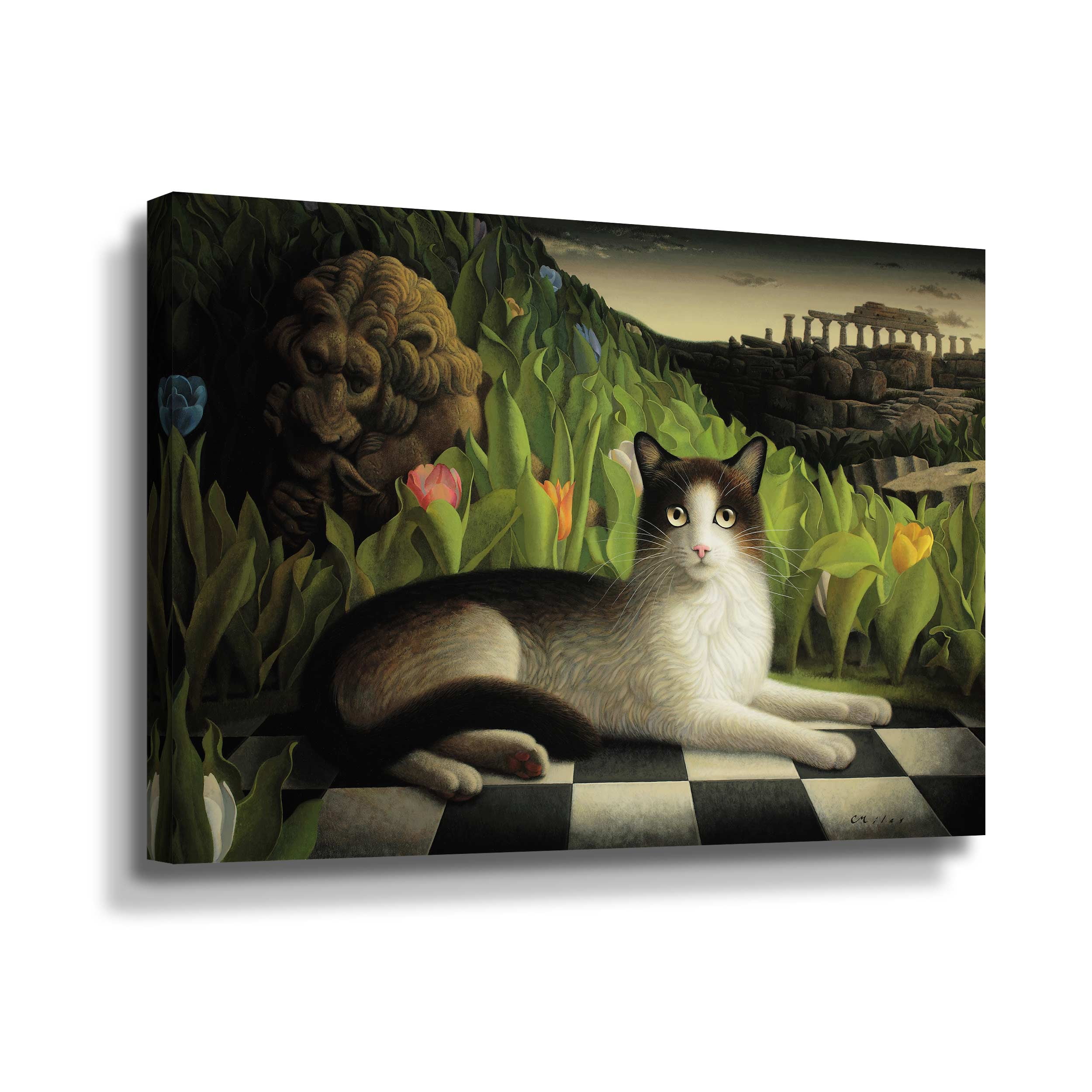 Artwall Call of the Wild, Gallery Wrapped Canvas by Chris Miles