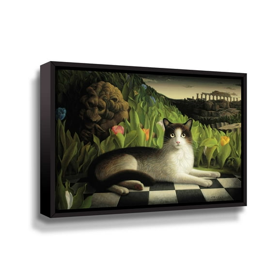 Artwall Call of the Wild, Gallery Wrapped Floater-framed Canvas by Chris Miles