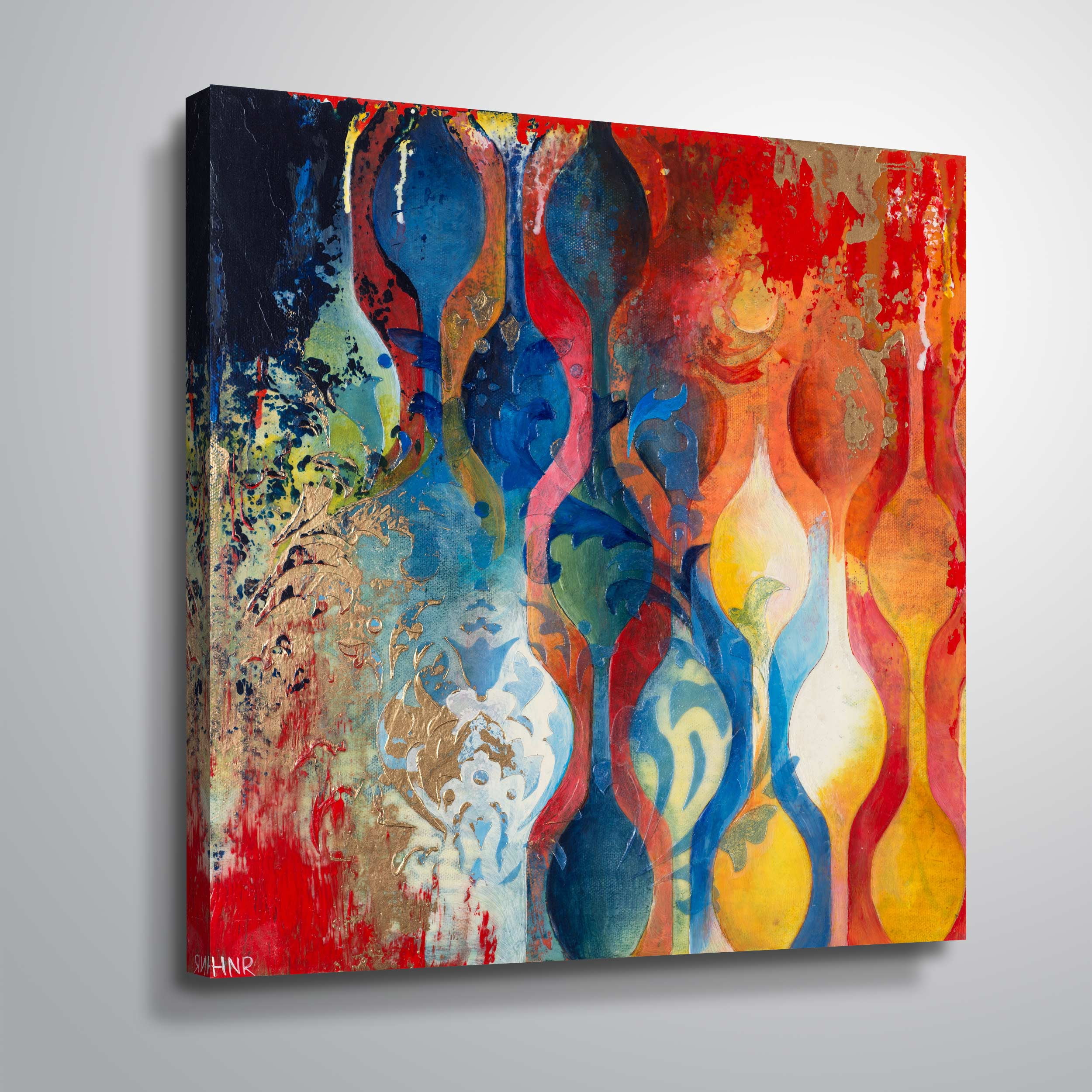 Artwall Clarity of thought, Gallery Wrapped Canvas by Heather noel Robinson